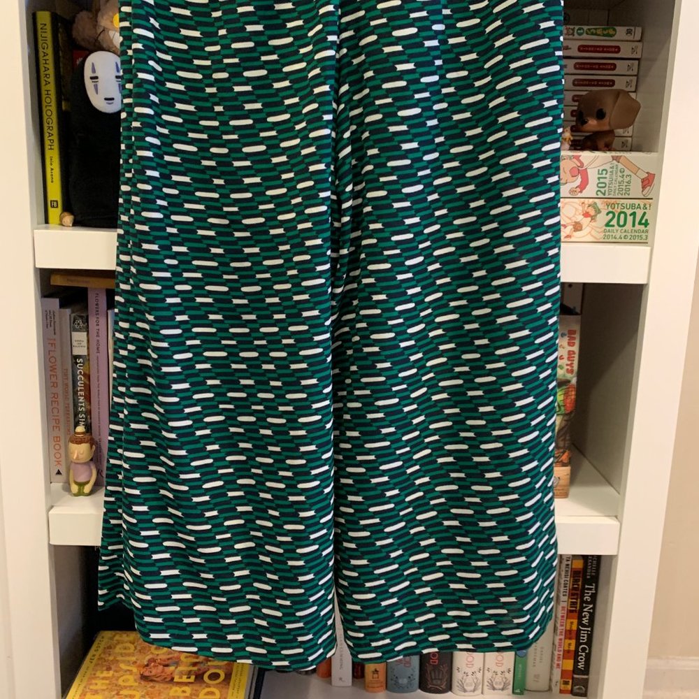 TRAFFIC PEOPLE Grid Print Culotte Jumpsuit - Picture 8 of 16